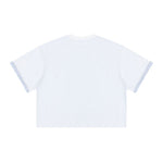 Oversized Cotton Crew Neck Tee 250G