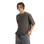 Heavyweight Raw edge Boxy T-Shirt 280gsm