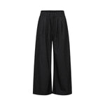 Vintage Striped Wide Leg Suit Trousers