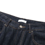 Vintage Washed Relaxed Straight-Leg Jeans