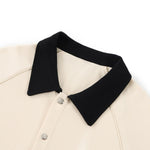 Vintage Washed Colorblock Relaxed Fit Polo T-Shirt