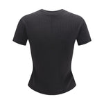 Women’s Retro Wash Fitted Stand Collar Tee