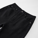 Black Stretch Bootcut Jeans-INNBLAC Fashion Apparel