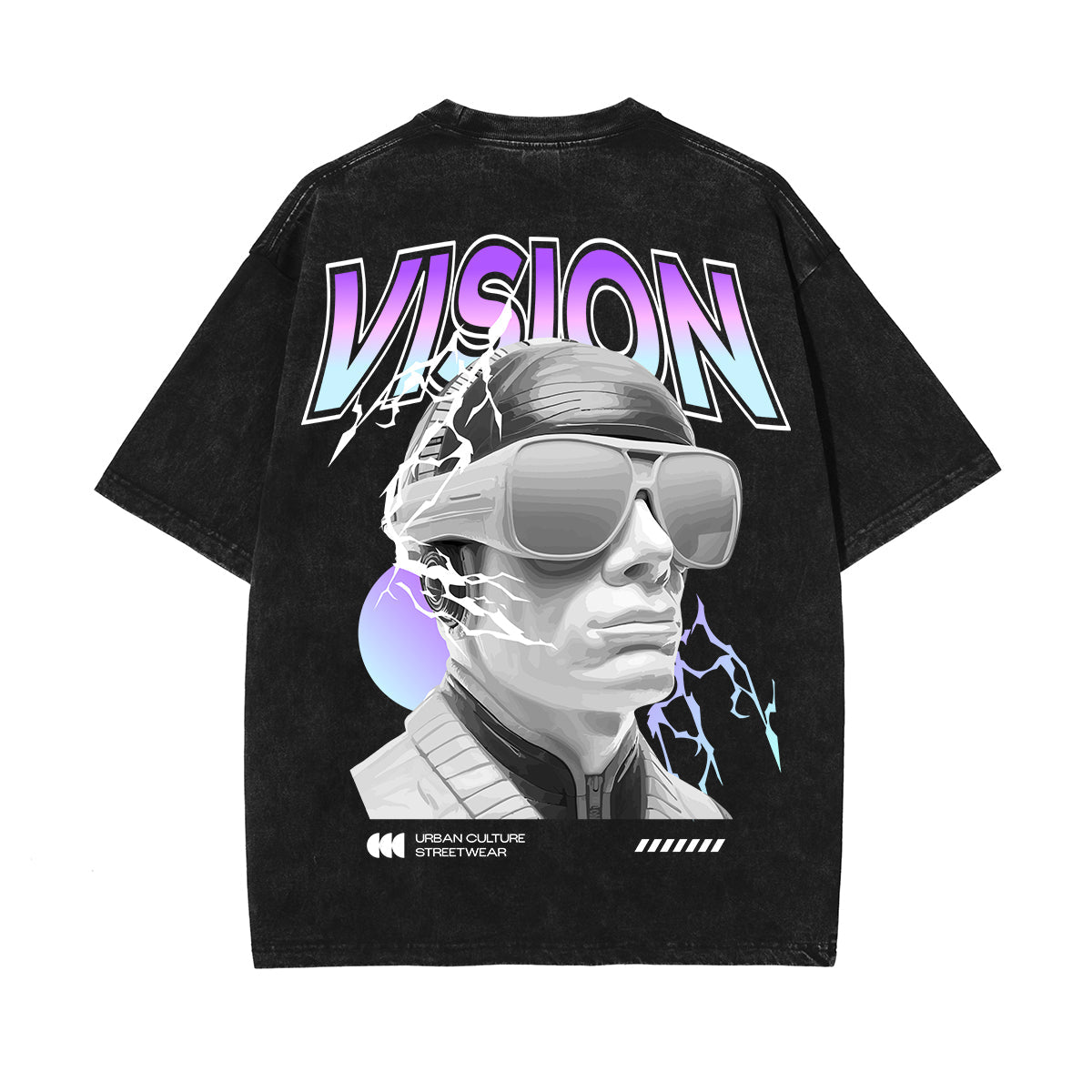 Vision Urban Streetwear Graphic Tee-INNBLAC Fashion Apparel