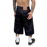 Deep Indigo Skate Fit Denim Shorts