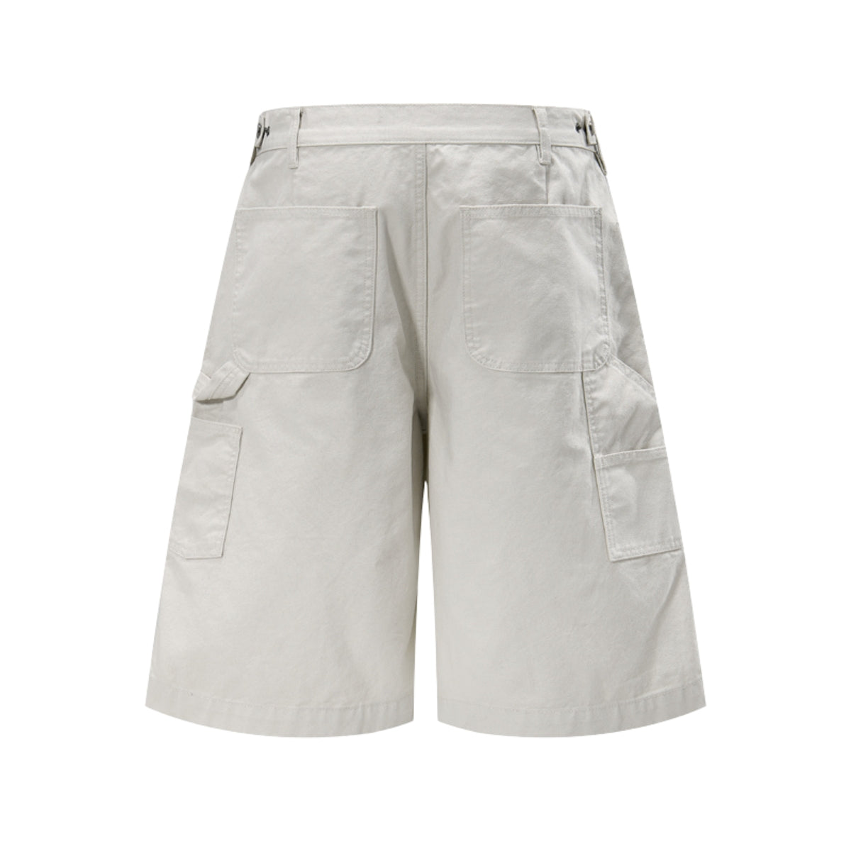 Rivet Detail Baggy Bermuda Cargo Streetwear Denim Pants Shorts