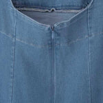 Light Blue Denim Slip Dress