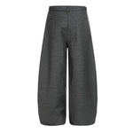 Washed Utility Wide-Leg Cargo Pants