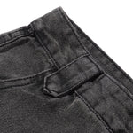 Vintage Utility Bootcut Cargo Jeans