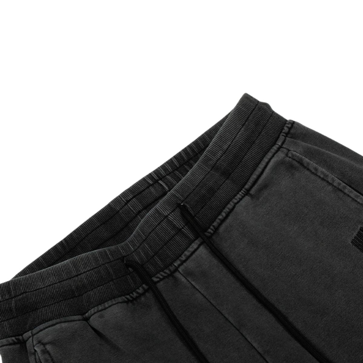 Washed Vintage Patchwork Flared Relaxed Straight-Leg Jeans