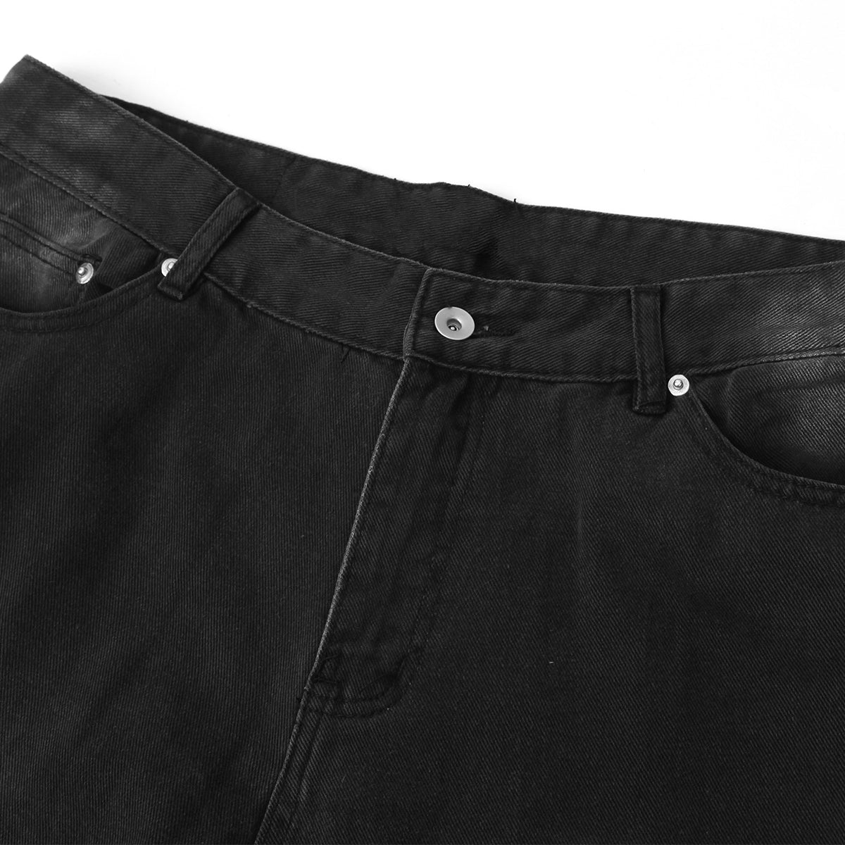 Relaxed Straight Washed-Faded Jeans