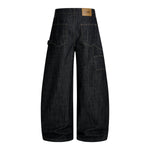 Vintage Slub Carpenter Baggy Denim Pants