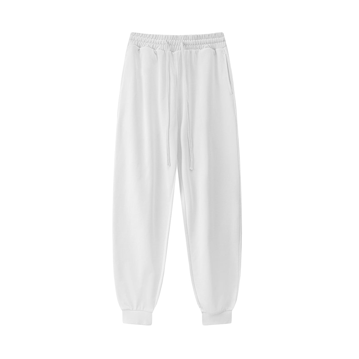 Men's Solid Color Tapered Trousers-INNBLAC Fashion Apparel