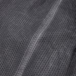 Lightweight Mesh Stand Collar Elastic Hem Zip Jacket