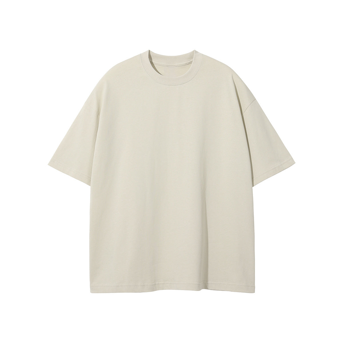 Luxury Cotton Slouchy Comfortable Oversized Basic Tee