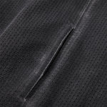 Lightweight Mesh Stand Collar Zip Vest