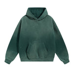 Destroyed Oversized Acid Wash Bleach Splatter Hoodie