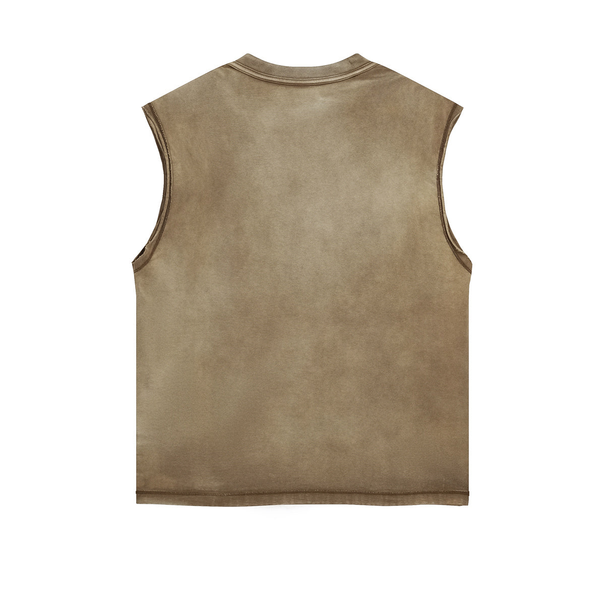 Skull Whiskey Goes In Wisdom Sleeveless Faded Tee-INNBLAC Fashion Apparel