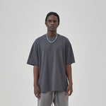 Luxury Cotton Slouchy Comfortable Oversized Basic Tee