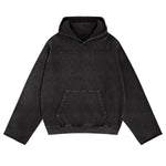 Washed Oversized Kangaroo Pocket Hoodie