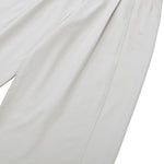 Minimalist Wide-Leg Pleated Pants