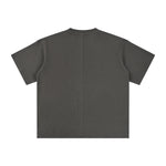 Heavyweight Waffle Split-Hem Texture T-Shirt