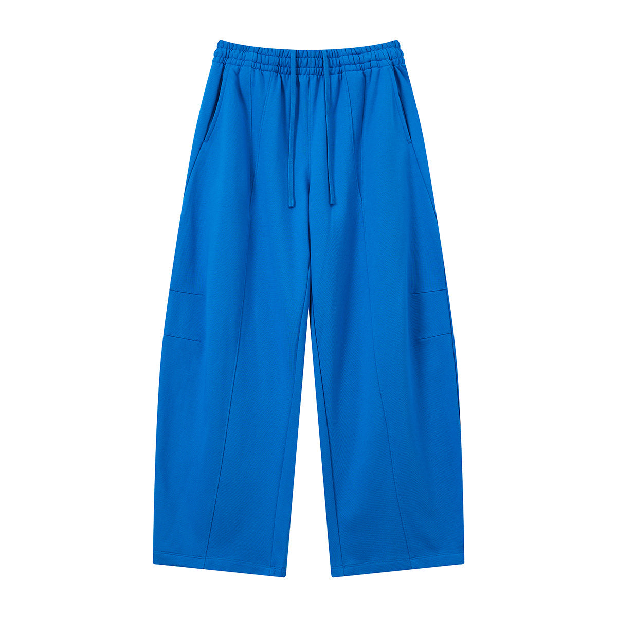 Minimalist Wide-Leg Elastic Waist Pants