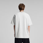 Relaxed Fit Boxy Solid Color Minimal Tee