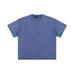 Vintage Washed Boxy Relaxed Streetwear Tee