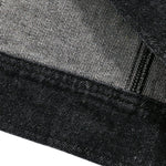 Street Hip-hop Distressed Patchwork Denim Jacket