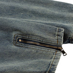 High Street Distressed Autumn Loose Washed Denim Jacket