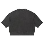 310G Snow Wash Cotton Crop Tee