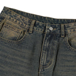 Light Blue Vintage Wash Baggy Jeans