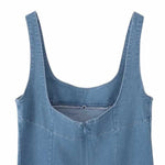 Light Blue Denim Slip Dress