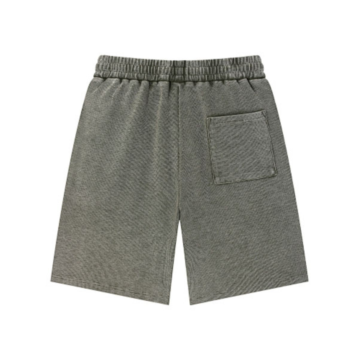 340G Waffle Knit Relaxed Fit Shorts