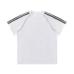 Heavyweight Cotton Colorblock Streetwear T-Shirt