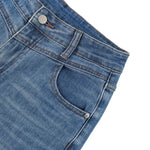 425G Light Wash High-Waisted Wide Leg Jeans