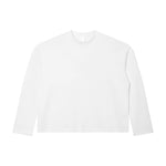 260G Waffle Knit Boxy Long Sleeve Tee
