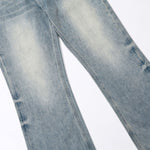 Washed Blue Bootcut Jeans-INNBLAC Fashion Apparel