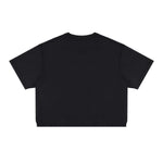 275G Heavyweight Cotton Coverstitch Cropped Tee
