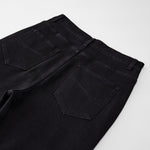 Black Stretch Bootcut Jeans-INNBLAC Fashion Apparel