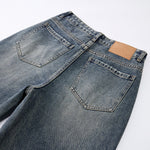 Washed Whiskers Baggy Jeans-INNBLAC Fashion Apparel