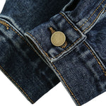 New American Vintage Loose Brown Collar Denim Jacket
