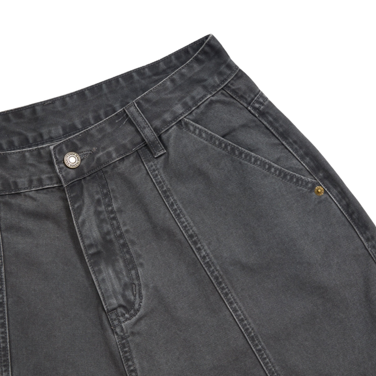 Multi-Pocket Baggy Cargo Cropped Pants