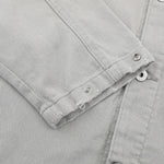Vintage Barn Style Unisex Solid Color Denim Jacket
