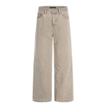 Minimalist Washed Straight Leg Denim Jeans