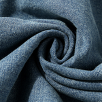 Button-Front Sleeveless Denim Belted Shirt Dress