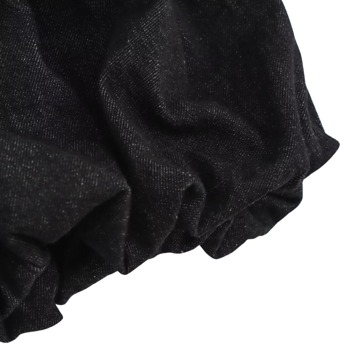 Black Sleeveless High-Neck Ruffled Mini Dress