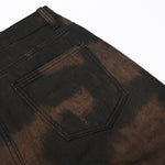 Black Camouflage Wide Leg Pants-INNBLAC Fashion Apparel