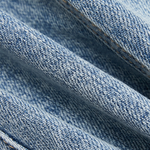 Light Wash Denim Spaghetti Strap Mini Dress